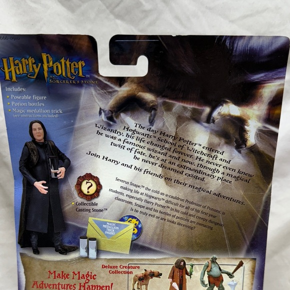 Harry Potter Sorcerer's Stone Wizard Collection Professor Snape Action Figure - Picture 7 of 10